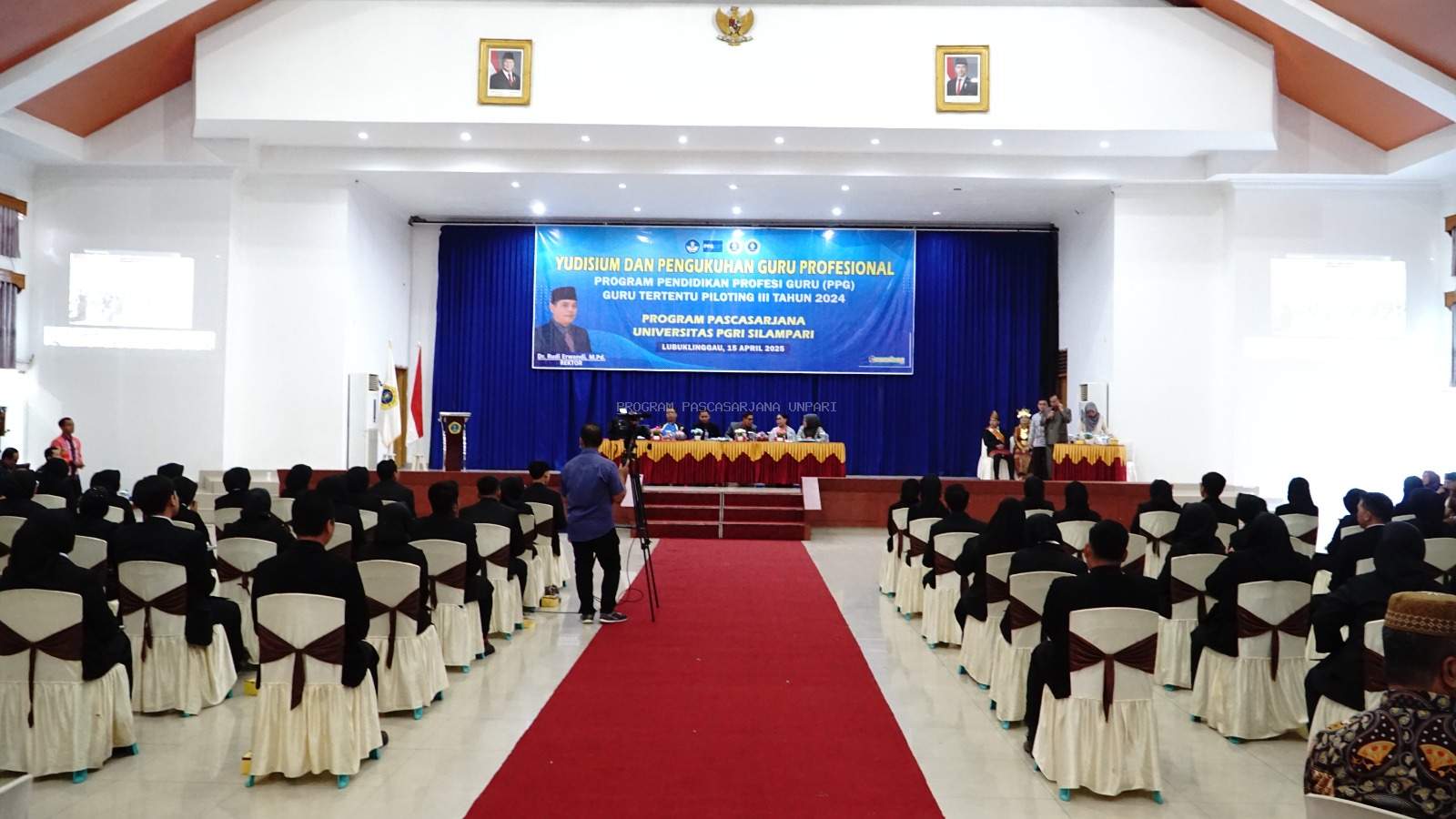 Universitas PGRI Silampari Yudisium dan Pengukuhan  713 Peserta Pendidikan Profesi Guru (PPG) Tertentu Piloting III 