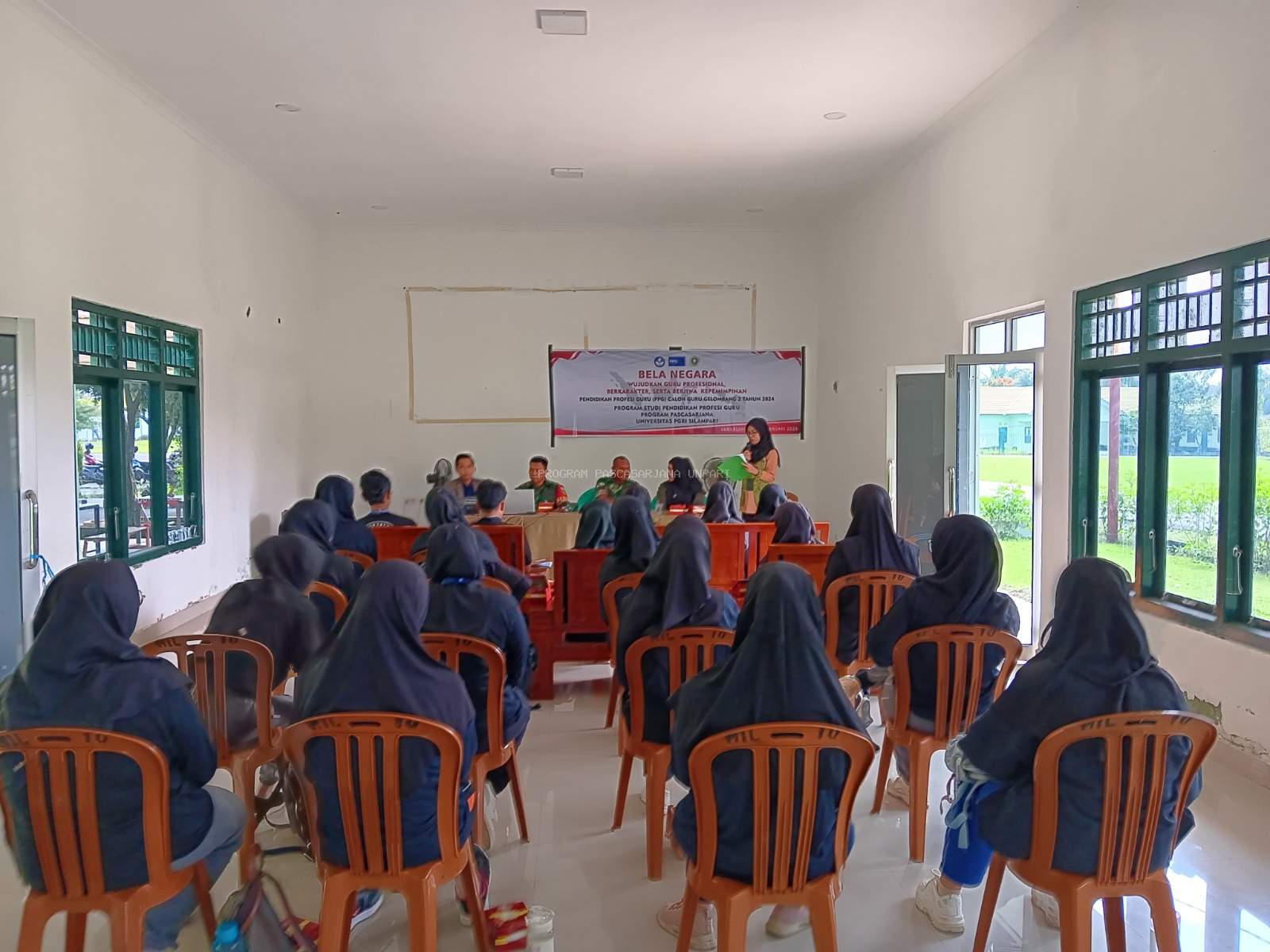 Mahasiswa PPG Universitas PGRI Silampari Ikuti Kegiatan Bela Negara Wujudkan Guru Professional Berkarakter, serta Berjiwa Kepemimpinan